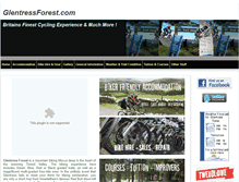 Tablet Screenshot of glentressforest.com